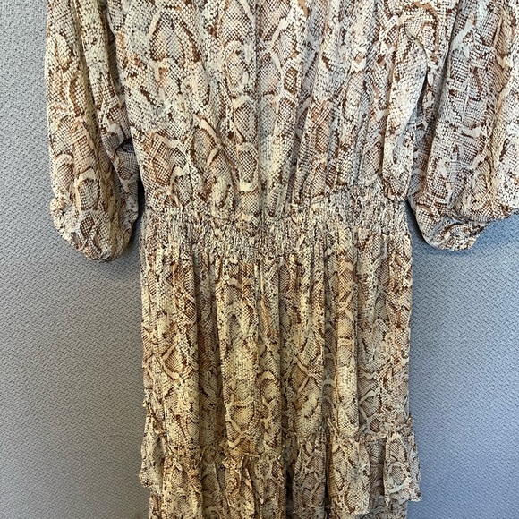 Jessica Simpson full length snake print dress new tags attached size 1X - Picture 8 of 15
